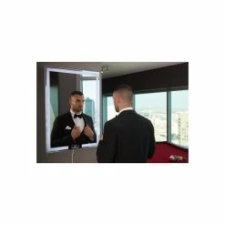 Brand new 👍 Impressions Vanity Company Royale Influence Tall Wall Mount Makeup Vanity Mirror, Smart Touch Mirror ⭐ -bathroom mirrors Shop c901c0070f0ca413 7370 w800 h800 b0 p0