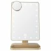 Cheap 😍 Impressions Vanity Company Touch XL Dimmable LED Makeup Mirror With Bluetooth, Champagne Gold 🎉