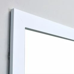 Deals ✨ Eviva LLC Eviva New York Full Frame Wall Mirror, White, 30" ✨ -bathroom mirrors Shop d0c1e3a10bb2620c 4778 w800 h800 b0 p0