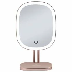 Discount ๐ฅ Impressions Vanity Company Touch Highlight LED Makeup Mirror, Rose Gold ๐