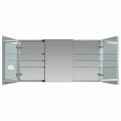 Promo 🔥 AQUADOM Royale Bathroom Medicine Cabinet 3X Magnifying Mirror 60"x30"x5" 🥰 -bathroom mirrors Shop d471624601e427ad 9391 w800 h800 b1 p0