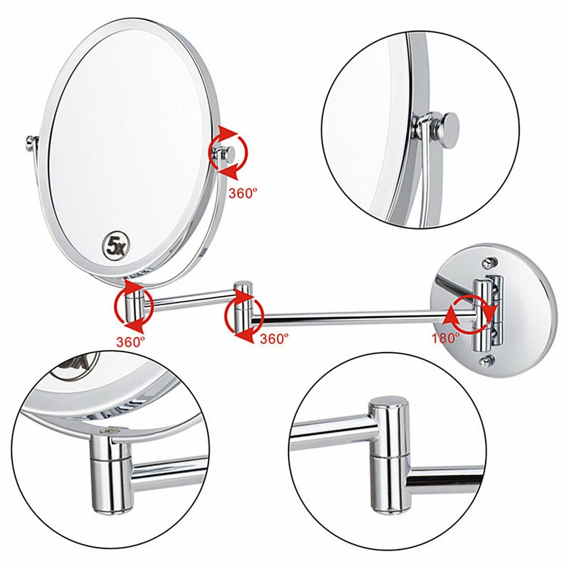 Brand new 💯 Royal Purple Bath Kitchen 16.95-in. W Magnifying Mirror RPBK-27401 😉 6 Brand new 💯 Royal Purple Bath Kitchen 16.95-in. W Magnifying Mirror RPBK-27401 😉 - Image 6