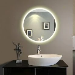 Budget 🔥 Ketcham Medicine Cabinets/Fred Silver & Company Orbit Round LED Mirror, 30"x1.75" 🔥 -bathroom mirrors Shop d7a1bc4c00413c8d 6740 w800 h800 b0 p0