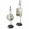 Discount ❤️ My Swanky Home Antiqued Gold Metal Frame Mirror With Hanging Stand, 2-Piece Set 🔥