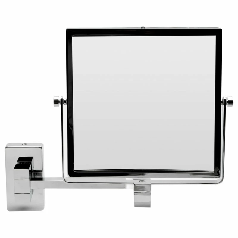 Promo 🔥 Alfi Trade ALFI 8" Square Wall Mounted 5x Magnify Cosmetic Mirror 🤩 4 Promo 🔥 Alfi Trade ALFI 8" Square Wall Mounted 5x Magnify Cosmetic Mirror 🤩 - Image 4