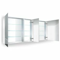 Budget 🎉 Krugg Reflections Tri-View Krugg Medicine Cabinet Recess Or Surface Mount, 60x30 🤩 -bathroom mirrors Shop de71408901fac50e 6155 w800 h800 b1 p0