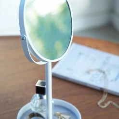 Top 10 🥰 Yamazaki Home Vanity Mirror, Steel, White 😀 -bathroom mirrors Shop e0a11a44025ad6e5 2588 w800 h800 b0 p0