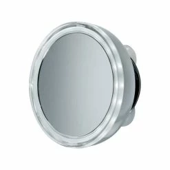 Best Sale ❤️ WS Bath Collections Smile Illuminated Magnifying Mirror 3x With Suction Cup Mounting 🤩
