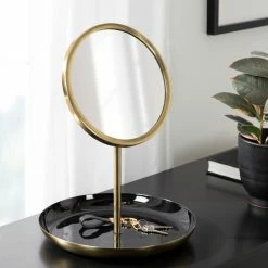 Best Pirce 💯 Uniek Laranya Tabletop Mirror, Black/Gold 11x15 🎁 16 Best Pirce 💯 Uniek Laranya Tabletop Mirror, Black/Gold 11x15 🎁 -bathroom mirrors Shop ea015b3e0241fc82 2873 w800 h800 b0 p0