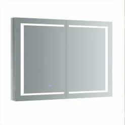 Deals ⌛ Fresca Spazio Bathroom Medicine Cabinet With LED Lighting And Defogger, 48"x36" 👍