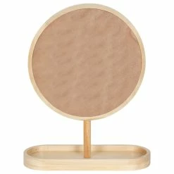 Best Sale ❤️ Uniek Travis Framed Tabletop Mirror, Natural 17x21 🔥 -bathroom mirrors Shop f271e6d101f6c80e 6234 w800 h800 b1 p0