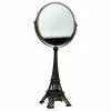Outlet 🧨 HOME BASICS Antique French Paris Eiffel Towel Double Sided Cosmetic Mirror, Bronze 🥰