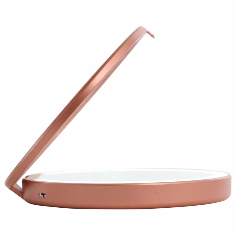 Best deal ๐ฏ Impressions Vanity Company Solar Wireless LED Compact Mirror, Adjustable Brightness, Rose Gold ๐ 2 Best deal ๐ฏ Impressions Vanity Company Solar Wireless LED Compact Mirror, Adjustable Brightness, Rose Gold ๐ - Image 2
