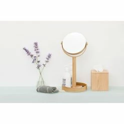 Outlet 😀 Coppice Natural Oak Double Face Mirror With Storage Tray | Wireworks Close-up 🤩 -bathroom mirrors Shop f8e15777014a0c1d 8975 w800 h800 b0 p0