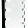 Hot Sale 🎁 Impressions Vanity Company Hollywood Glow XL 2.0 Vanity Mirror, Black, Frosted Led Globe Bulbs 😍