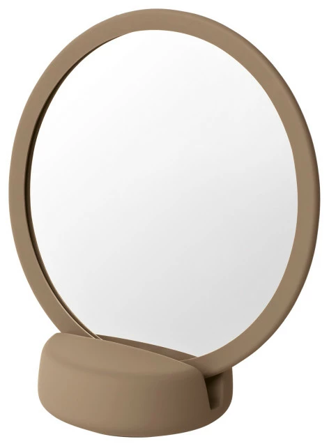 Cheap ๐ Blomus Sono Vanity Mirror 7.3"Hx6.7"x3.5" Tan โ 1 Cheap ๐ Blomus Sono Vanity Mirror 7.3"Hx6.7"x3.5" Tan โ