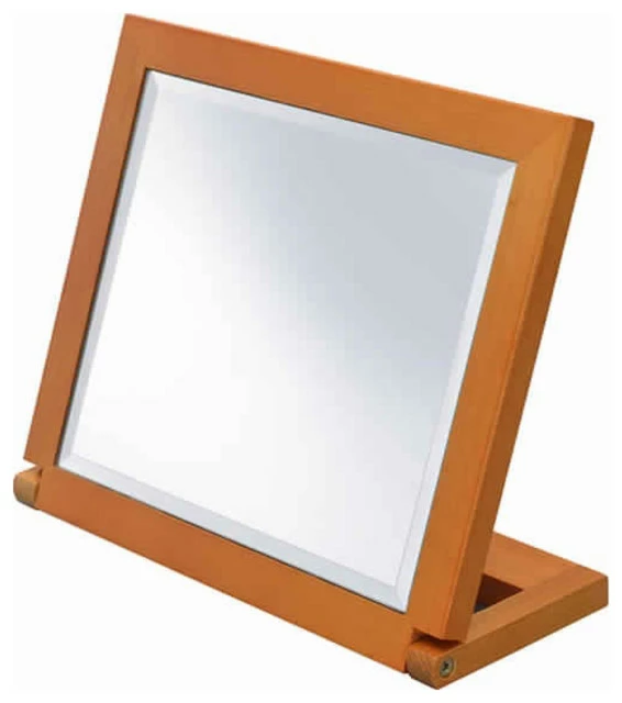 Best deal ๐ Benjara Wooden Rectangular Tilted Bevelled Mirror, Brown And Silver ๐ 1 Best deal ๐ Benjara Wooden Rectangular Tilted Bevelled Mirror, Brown And Silver ๐