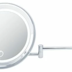Discount 😍 WS Bath Collections Beauty 200T Touch LED Lighted Magnifying Makeup Mirror 👍