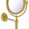 Coupon ✔️ Allied Brass Tribecca Wall Mount Make-Up Mirror 8" Diameter, 3xMagnification, Polished Brass 😉