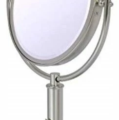 Promo 🎉 Allied Brass TR-4/2X Tribecca Collection 8 Inch Vanity Top 2X Magnification Make ✨