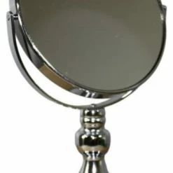 Top 10 ⌛ Benjara Metal Magnifying Makeup Mirror With 3X Magnification, Silver 💯