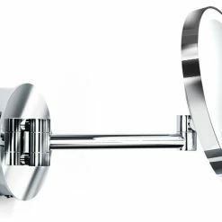 Cheapest 💯 WS Bath Collections WS 92WD Magnifying Makeup Mirror In Polished Chrome W/ LED Light 😀