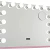 Best deal 👍 Impressions Vanity Company Hollywood Premiere Pro Vanity Mirror, Light Pink, Bluetooth 😉