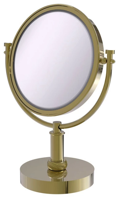 Coupon โ Allied Brass 8" Vanity Make-Up Mirror, Unlacquered Brass, 5x Magnification ๐ฅฐ 1 Coupon โ Allied Brass 8" Vanity Make-Up Mirror, Unlacquered Brass, 5x Magnification ๐ฅฐ