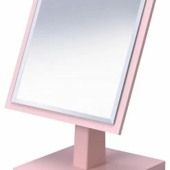Cheapest 🤩 ORE International 9.5" Polyresin And Wood Make-Up Mirror On A Pedestal SUN-2 ✨