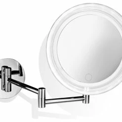 Top 10 👍 WS Bath Collections WS 17 Touch Magnifying Makeup Mirror In Polished Chrome W/ Touch Dimmer 🥰