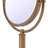 New ❤️ Allied Brass TR-4/5X Tribecca Collection 8 Inch Vanity Top 5X Magnification Make ✨