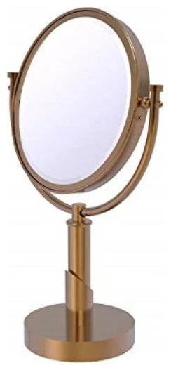 New ❤️ Allied Brass TR-4/5X Tribecca Collection 8 Inch Vanity Top 5X Magnification Make ✨ 1 New ❤️ Allied Brass TR-4/5X Tribecca Collection 8 Inch Vanity Top 5X Magnification Make ✨