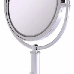 Outlet 🤩 Allied Brass Soho Collection 8"Vanity Top Make-Up Mirror 4X Magnification 👍