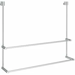 Flash Sale ✔️ Smedbo Inc Aurora Double Towel Rail For Shower Glass ✨