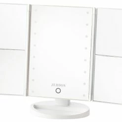 Top 10 😀 Jerdon Multi-Magnification Lighted Mirror With 3,5,7 And 10X 🔥