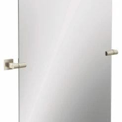 Coupon ✔️ Moen BP1892 Triva 36" X 27-7/16" Frameless Bathroom Mirror - Brushed Nickel 👏