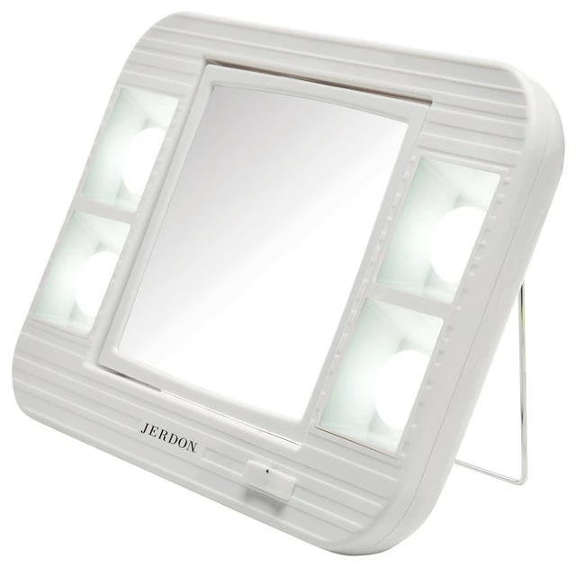 Cheap ๐ Jerdon LED Lighted Makeup Mirror With 5X-1X Mag ๐ 1 Cheap ๐ Jerdon LED Lighted Makeup Mirror With 5X-1X Mag ๐