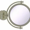 Hot Sale ✔️ Allied Brass 8"Wall Mounted Make-Up Mirror 3X Magnification ⌛