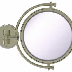 Hot Sale ✔️ Allied Brass 8"Wall Mounted Make-Up Mirror 3X Magnification ⌛