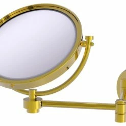 Best deal ⌛ Allied Brass 8"Wall Mounted Extending Make-Up Mirror 4X Magnification 🌟