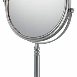 Discount 🛒 Aptations Recessed Base Free Standing Mirror With 10x And 1x Magnification, Chrome 😀