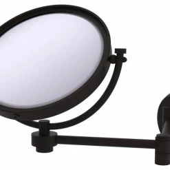 Top 10 👍 Allied Brass 8"Wall Mounted Extending Make-Up Mirror 3X Magnification 🎉