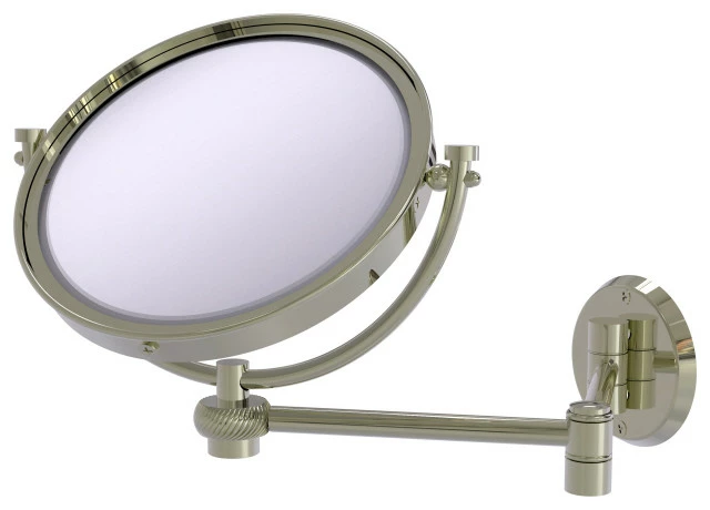 Cheap 😀 Allied Brass 8"Wall Mounted Extending Make-Up Mirror 5X Magnification With Twist Accent ✨ 1 Cheap 😀 Allied Brass 8"Wall Mounted Extending Make-Up Mirror 5X Magnification With Twist Accent ✨