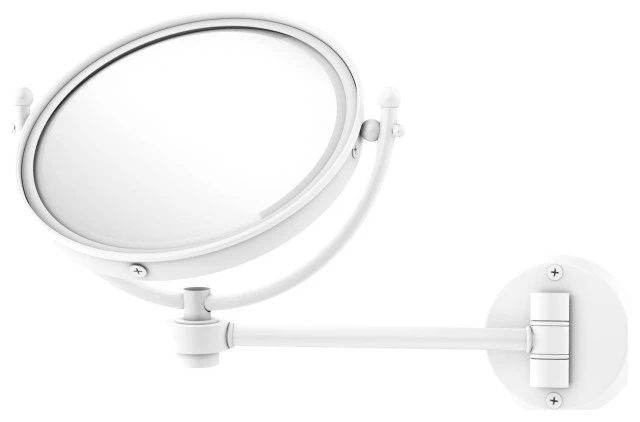 Top 10 โ๏ธ Allied Brass 8" Wall-Mount Makeup Mirror 5X Magnification, Matte White ๐ 1 Top 10 โ๏ธ Allied Brass 8" Wall-Mount Makeup Mirror 5X Magnification, Matte White ๐