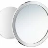 Cheapest ⌛ Smedbo Inc Outline Shaving/Make-Up Mirror Self Adhesive/Magnetic Chrome 👍