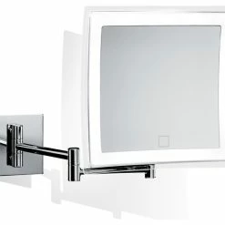 Wholesale ⌛ Modo Exclusive Smile 850T Hard-Wired Wall Mounted 5x Magnifying Mirror With Dimmable LED Light 👏
