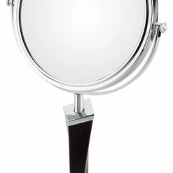 Best deal 🔔 Aptations Helix Mirror Free Standing 5X/1X, Chrome W/ Black Stem 😉